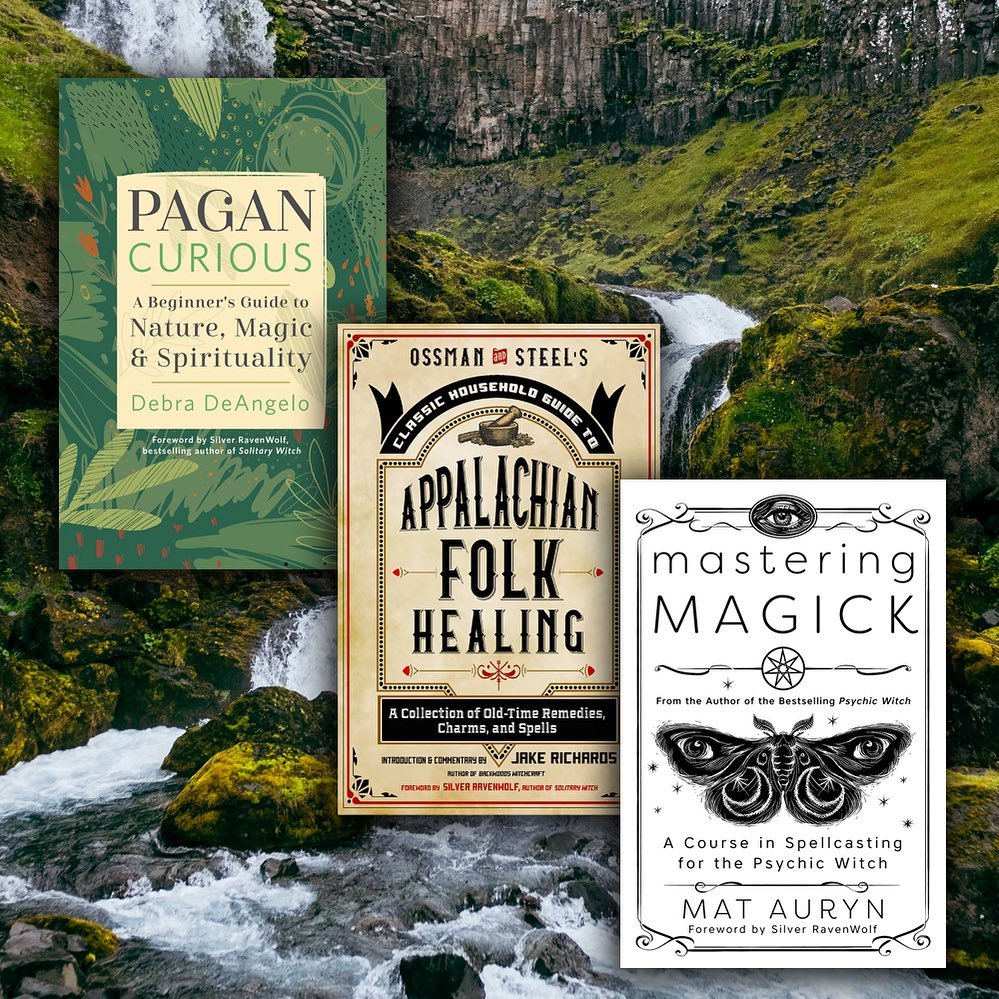 2022 is the year of forewords by the legendary @silverravenwolf 

January 2022: Pagan Curious: A Beginner's Guide to Nature, Magic & Spirituality by @gardenvarietypagan 

AUGUST 2022: Ossman & Steel's Classic Household Guide to Appalachian Folk Healing: A Collection of Old-Time Remedies, Charms, and Spells Introduction & Commentary by @jake_richards13 

October 2022: Mastering Magick: A Course in Spellcasting for the Psychic Witch by @matauryn
